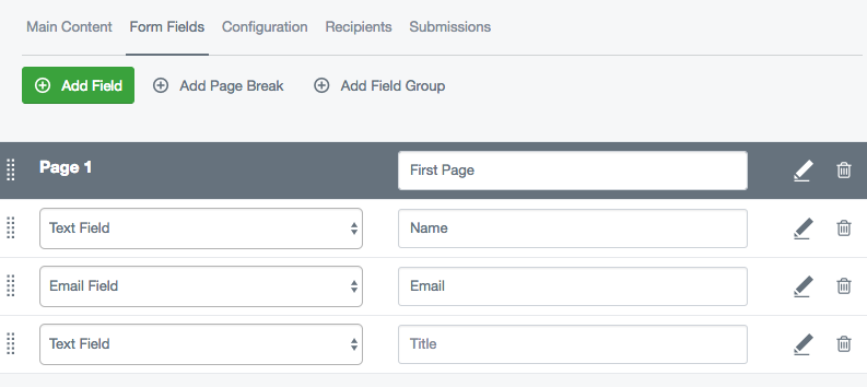 Adding fields